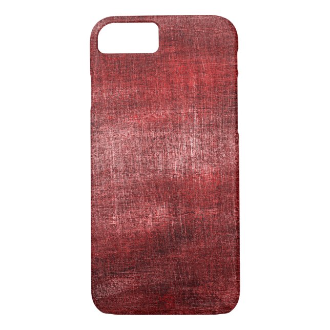 scratched red background design Case-Mate iPhone case (Back)