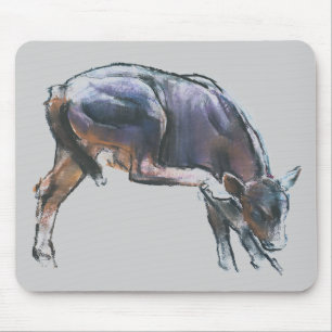 Scratching Calf 2006 Mouse Mat