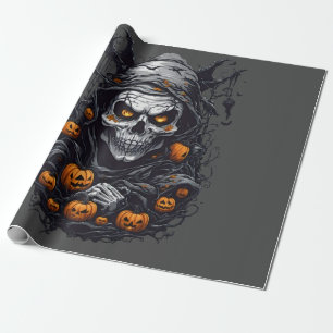 Scray Halloween Wrapping Paper