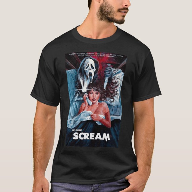 scream 1996 Ori friend boy T-Shirt (Front)
