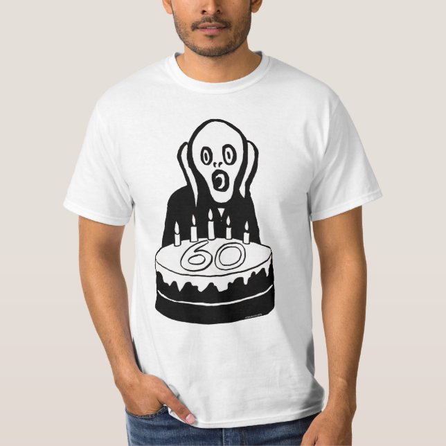 Scream 60 White T-Shirt (Front)