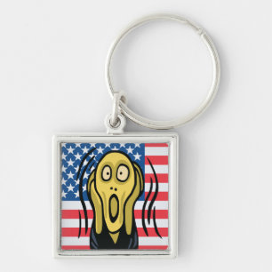 Scream American Key Ring