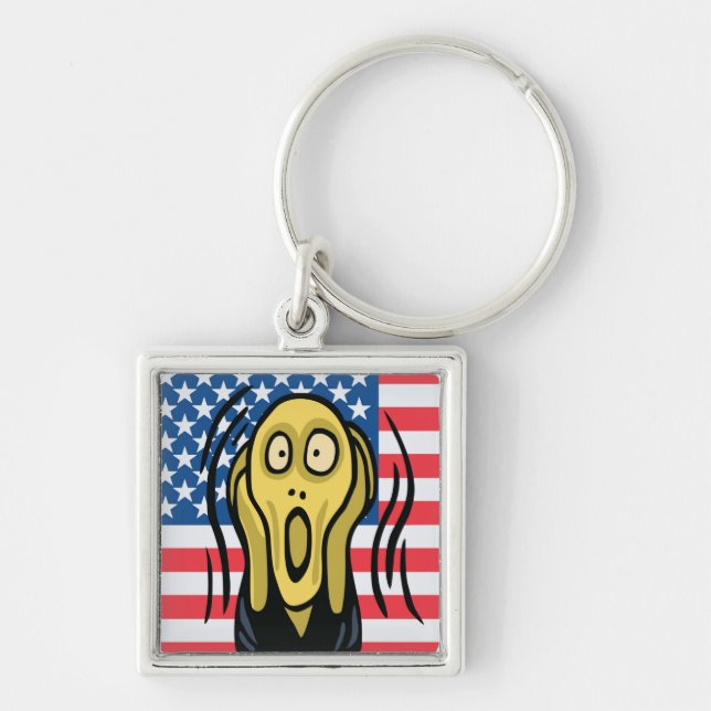 Scream American Key Ring (Front)