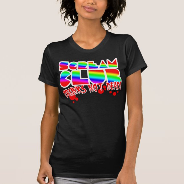 Scream club Multicolor T-Shirt (Front)