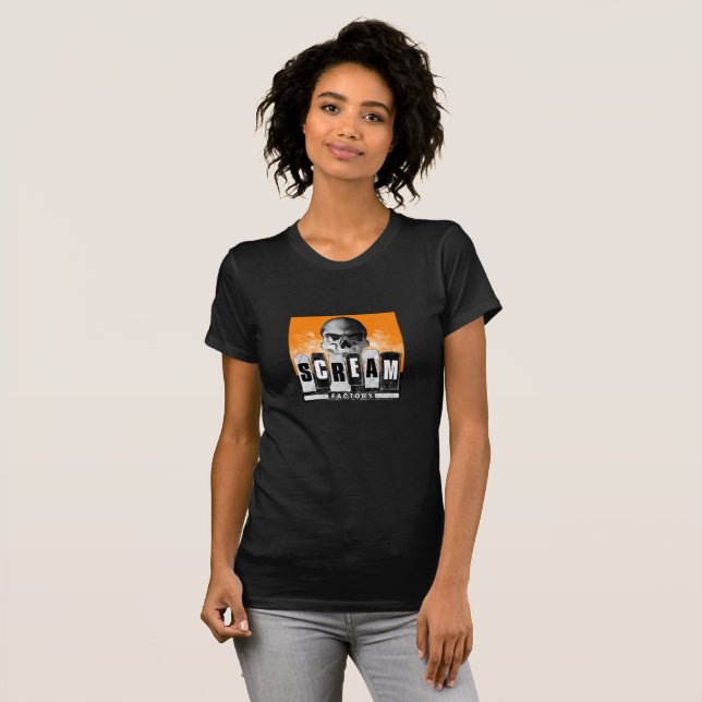 Scream Factory T-Shirt (Black) (Front Full)