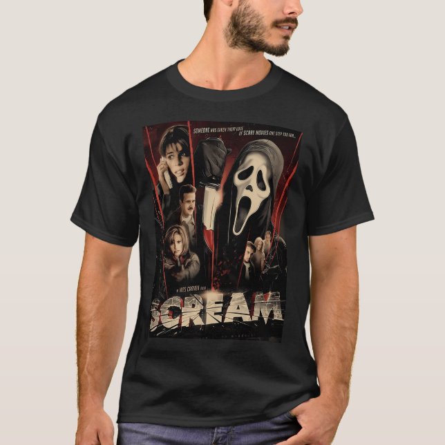 Scream Ghost T-Shirt (Front)