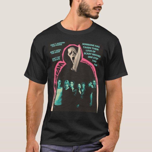 Scream Movie Poster Classic T-Shirt (Front)
