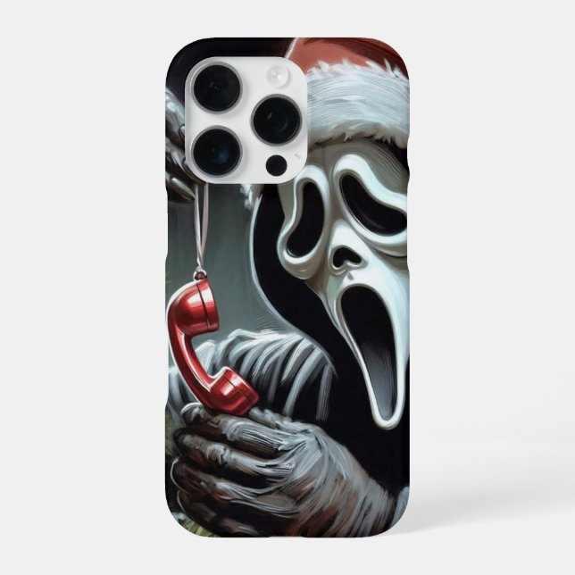 Scream Natalizio iPhone Case (Back)