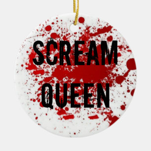 Scream Queen Ceramic Tree Decoration