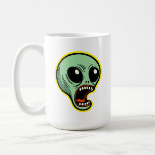 Screaming Alien Coffee Mug
