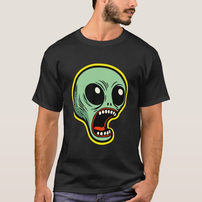 Screaming Alien T-Shirt (Front)