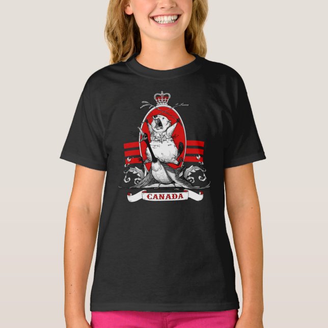 Screaming Beaver Gift For Fans, For Men and Women  T-Shirt (Front)