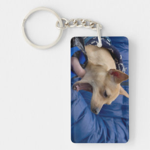 Screaming Chihuahua Key Ring