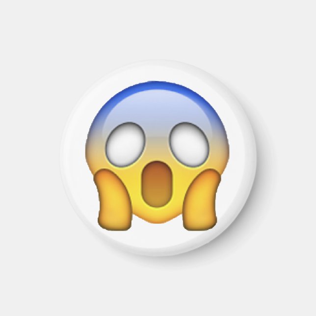 Screaming - Emoji Magnet (Front)