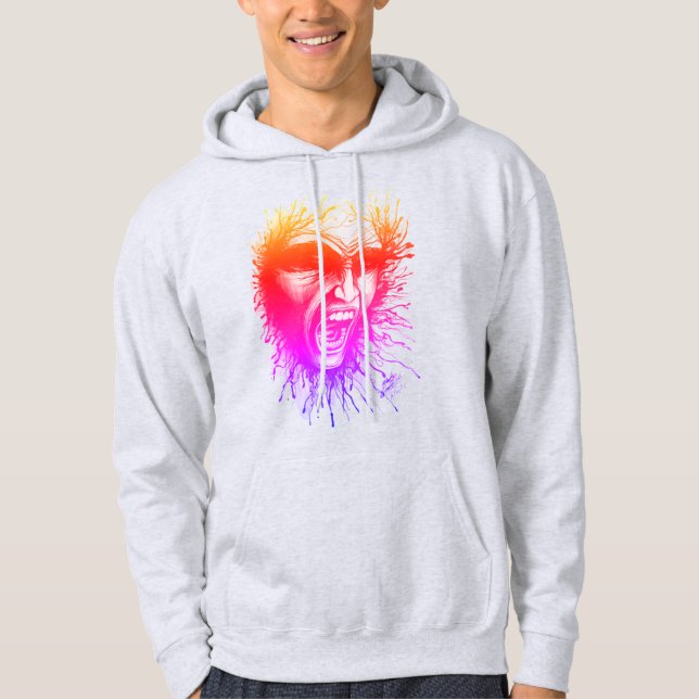 Screaming Face Hoodie (Front)