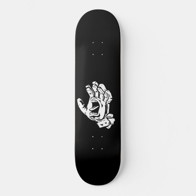 screaming glove skateboard (Front)