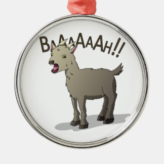 Screaming Goat Doodle Noodle Designs Metal Tree Decoration