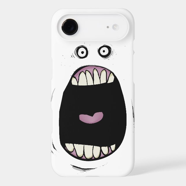 Screaming Monster iPhone 4 Case (Back)