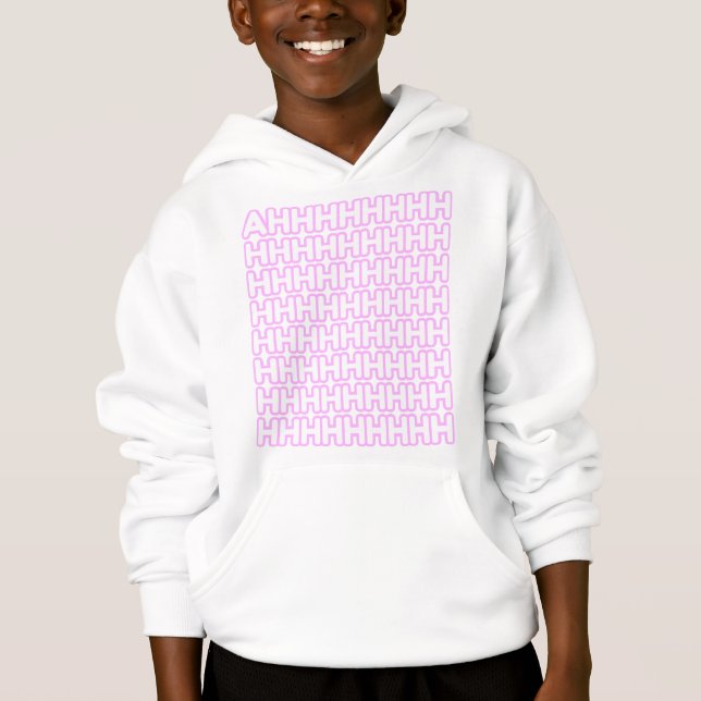 Screaming Pastel Pink Kid’s (Front)