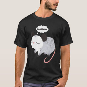 Screaming Possum Aaaa Cute Opossum Dank Meme Men W T-Shirt