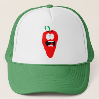 Screaming Red Hot Chilli Pepper Trucker Hat