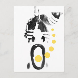 Screaming Rubber Chicken Postcard