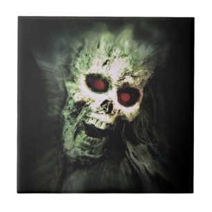 SCREAMING (skull) ~ Tile