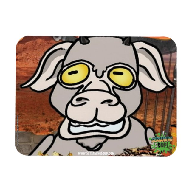 SCREAMING SOUP! Billy Magnet (Horizontal)