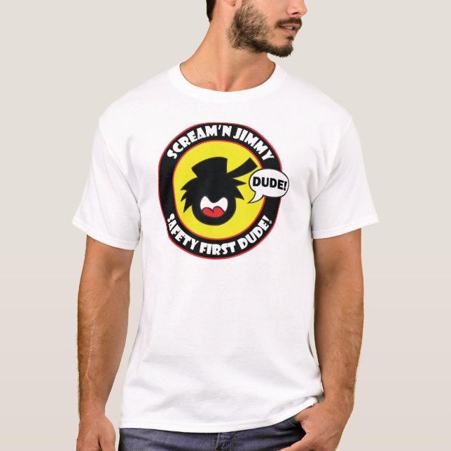 SCREAM'N JIMMY LOGO PRODUCTS T-Shirt (Front)