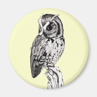 Screech Owl Magnet