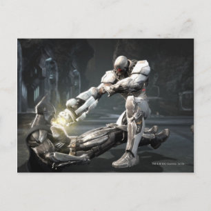 Screenshot: Batman vs Cyborg Postcard