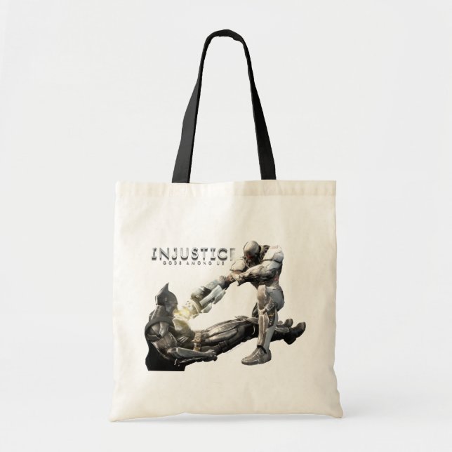 Screenshot: Batman vs Cyborg Tote Bag (Front)