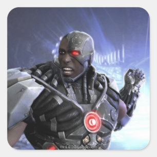 Screenshot: Cyborg 2 Square Sticker