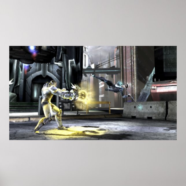 Screenshot: Cyborg vs Nightwing 2 Poster (Front)