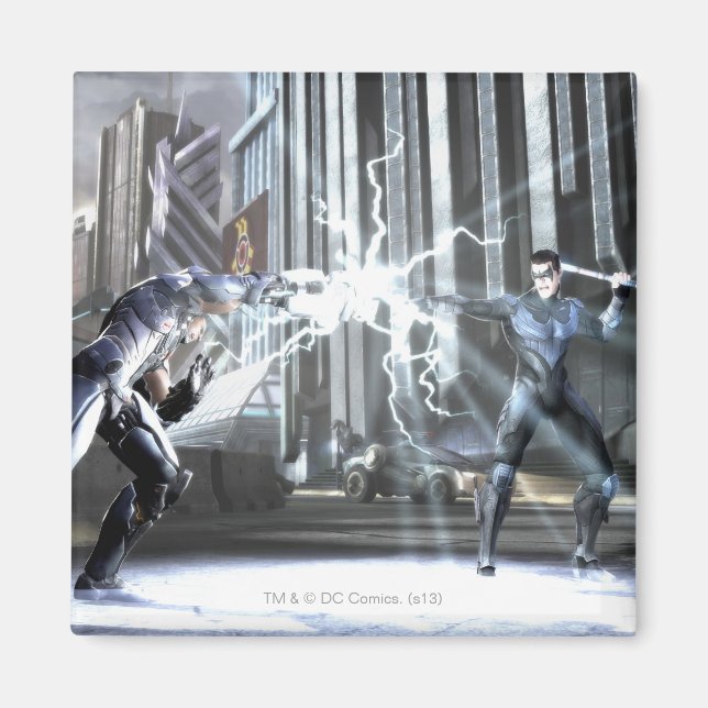 Screenshot: Cyborg vs Nightwing 4 Magnet (Front)