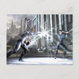 Screenshot: Cyborg vs Nightwing 4 Postcard