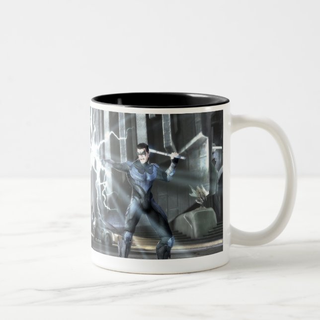Screenshot: Cyborg vs Nightwing 4 Two-Tone Coffee Mug (Right)
