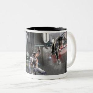 Screenshot: Cyborg vs Nightwing Two-Tone Coffee Mug