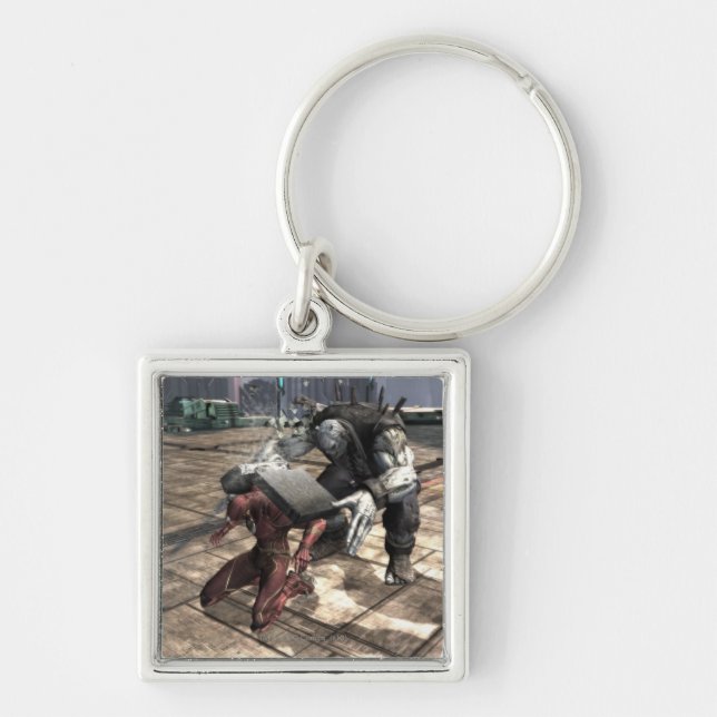 Screenshot: Flash vs Grundy 2 Key Ring (Front)