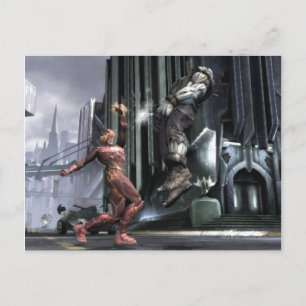 Screenshot: Flash vs Grundy 3 Postcard