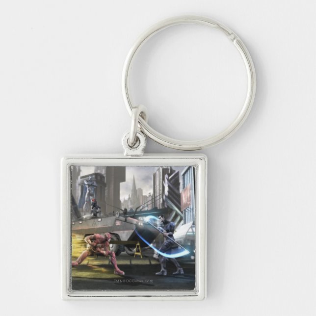 Screenshot: Flash vs Nightwing Key Ring (Front)
