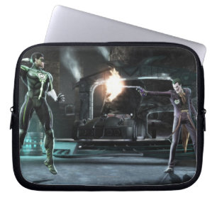Screenshot: Green Lantern vs Joker Laptop Sleeve
