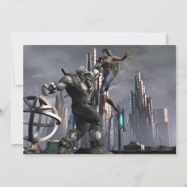 Screenshot: Grundy vs Wonder Woman (Front)