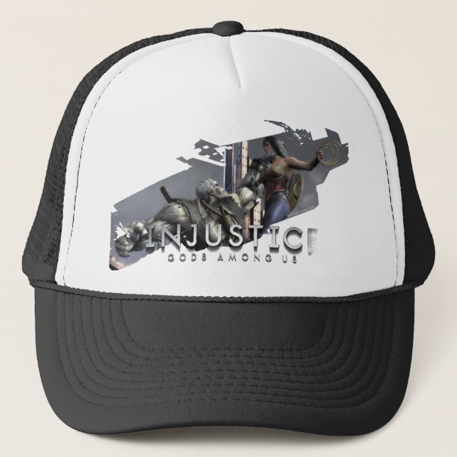 Screenshot: Grundy vs Wonder Woman Trucker Hat (Front)