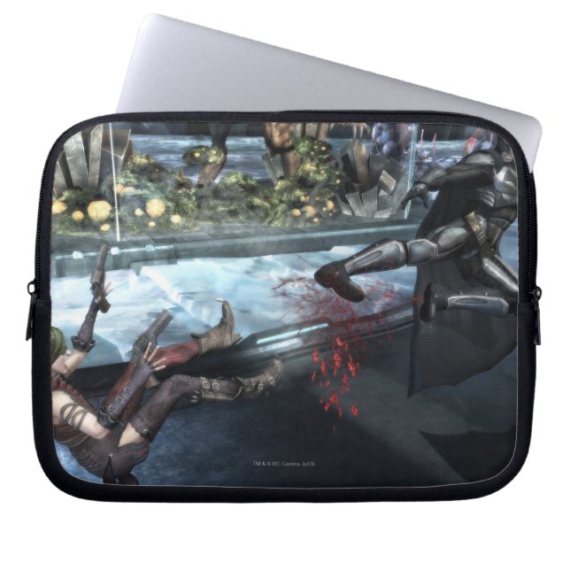 Screenshot: Harley vs Batman Laptop Sleeve (Front)