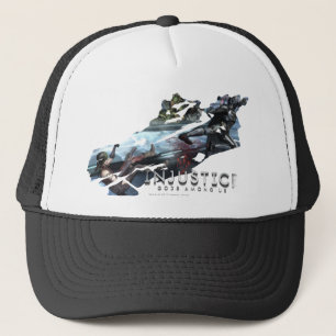 Screenshot: Harley vs Batman Trucker Hat