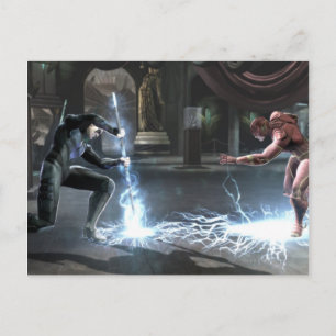 Screenshot: Nightwing vs Flash Postcard
