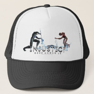 Screenshot: Nightwing vs Flash Trucker Hat