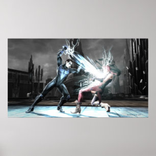 Screenshot: Nightwing vs harley Poster