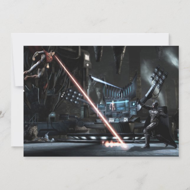 Screenshot: Superman vs Batman Invitation (Front)